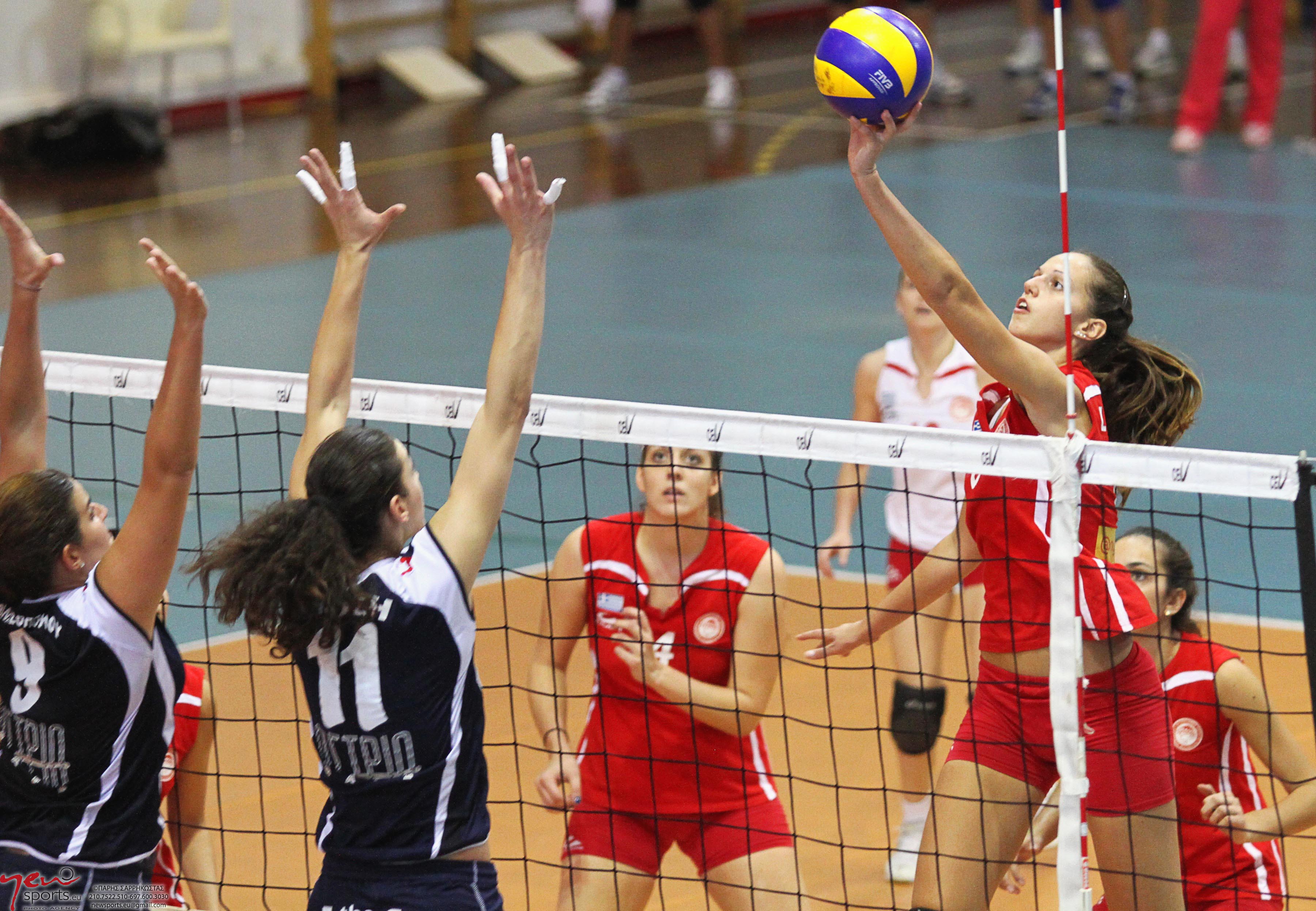 Photostory A1 Women's Volleyball: Olympiacos - Trachones 3-0 ...