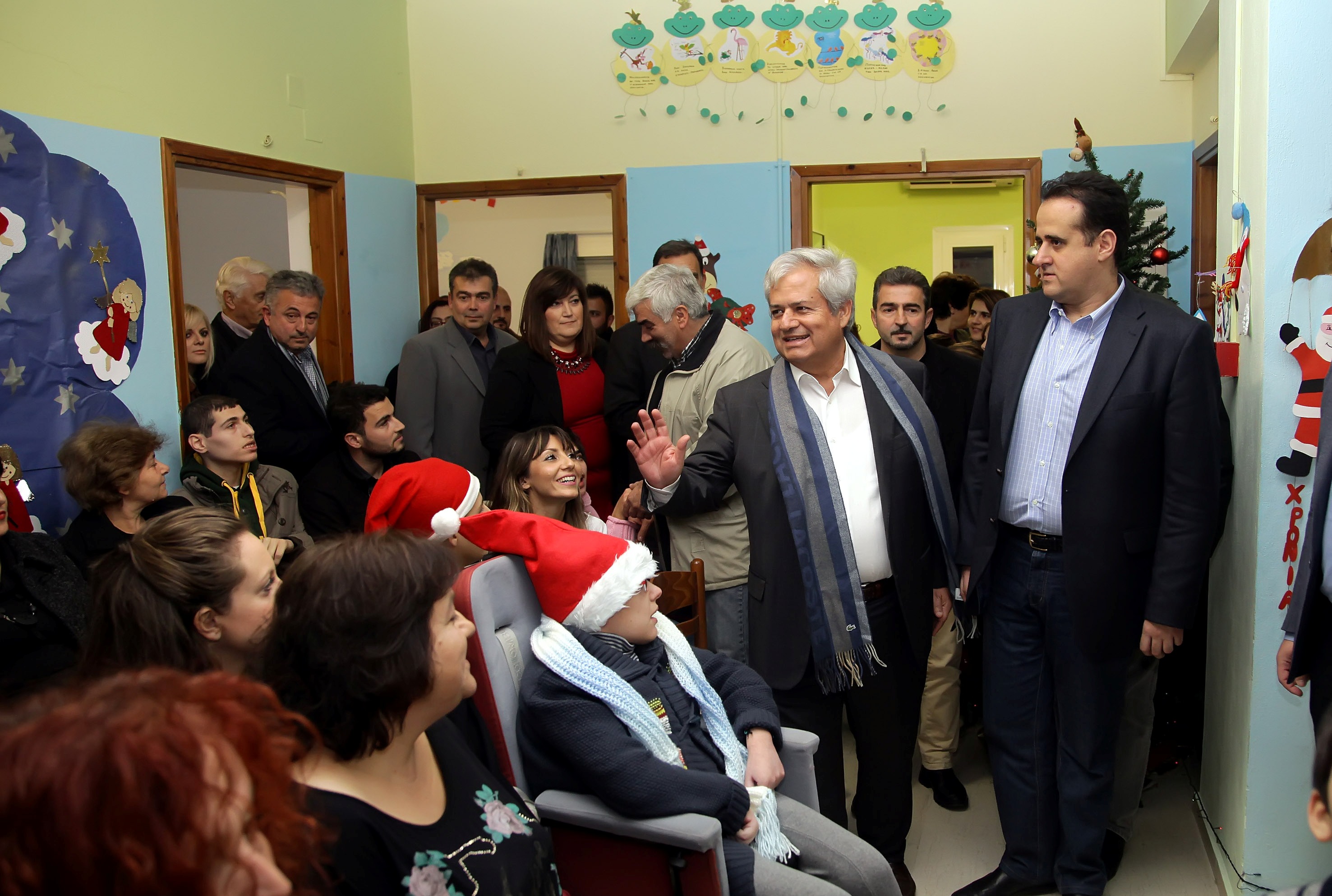 Visit at the Children's Creative Center with Disabilities - ΟΛΥΜΠΙΑΚΟΣ ...