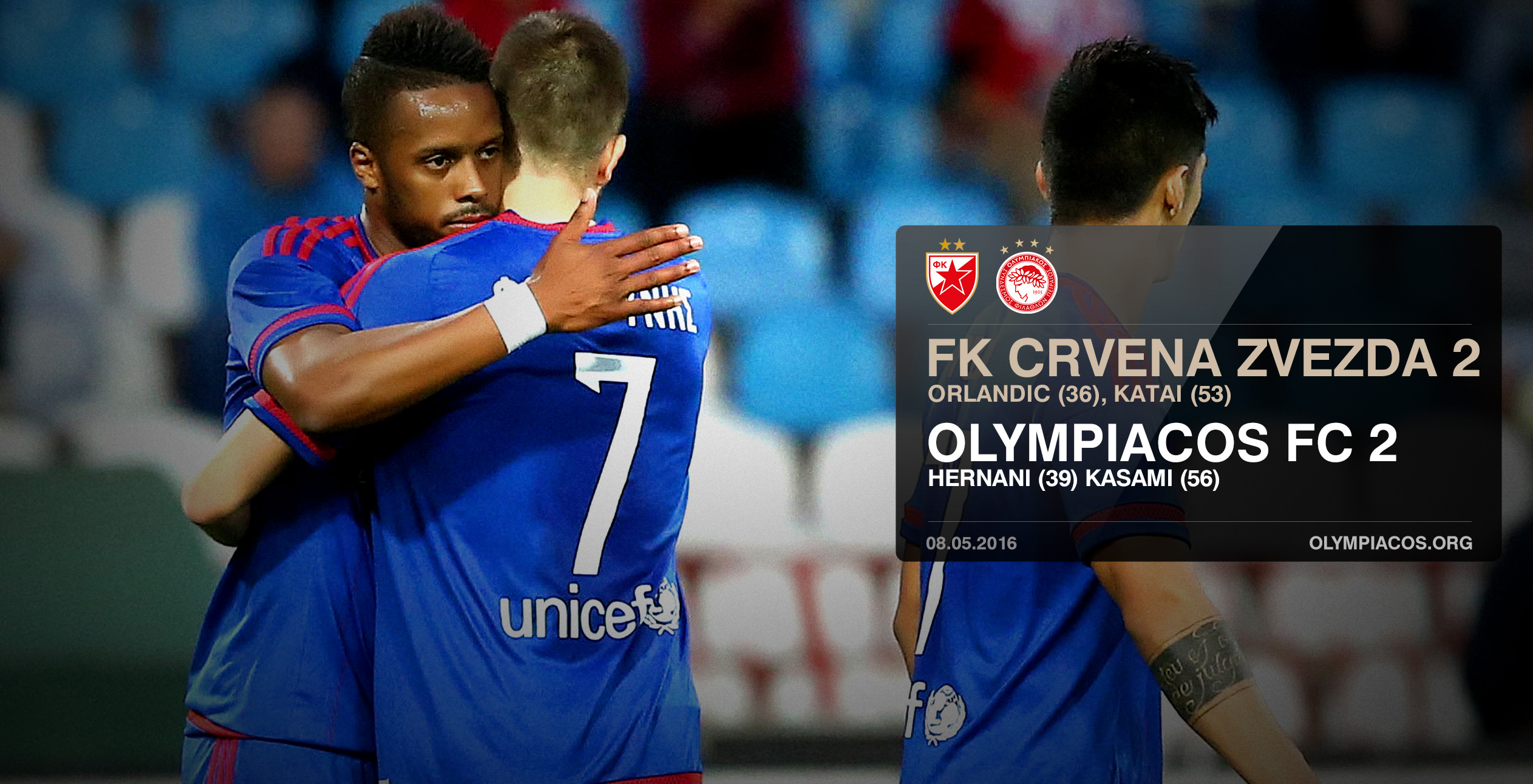 FK Crvena Zvezda (Red Star) – Olympiacos 2-2