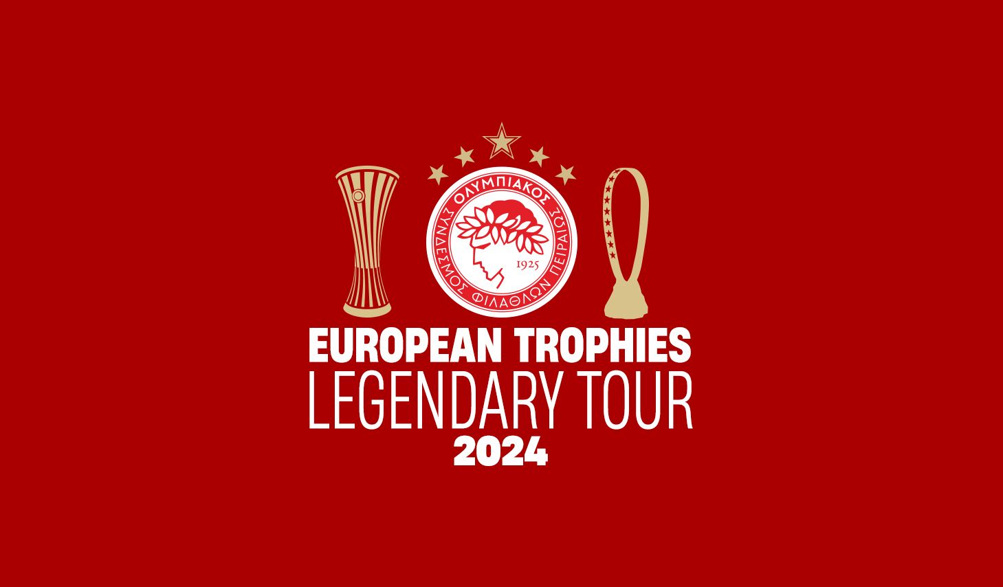 A legendary tour of European trophies