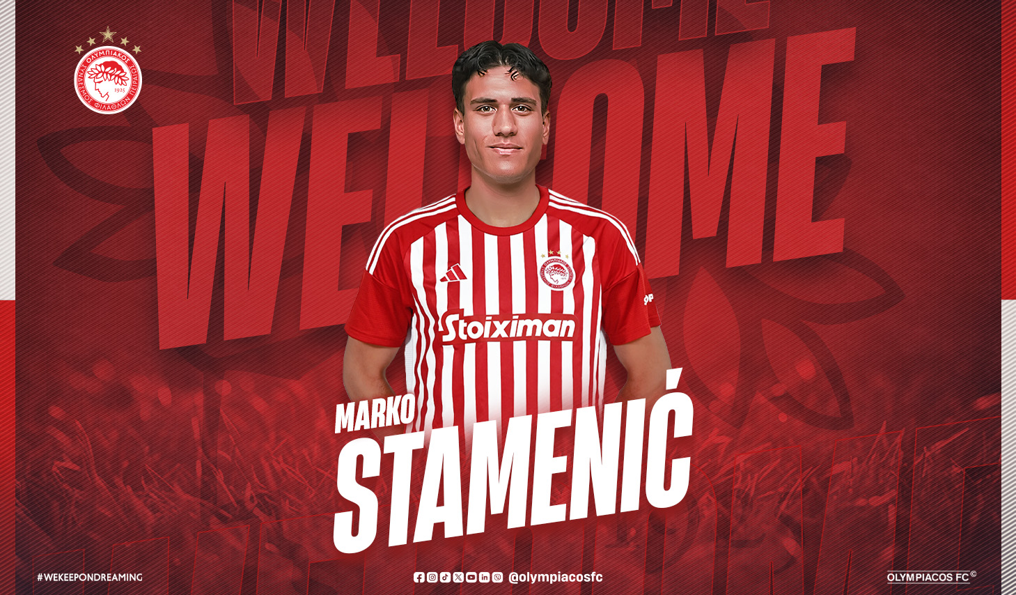 Marko Stamenic rejoint l’Olympiacos