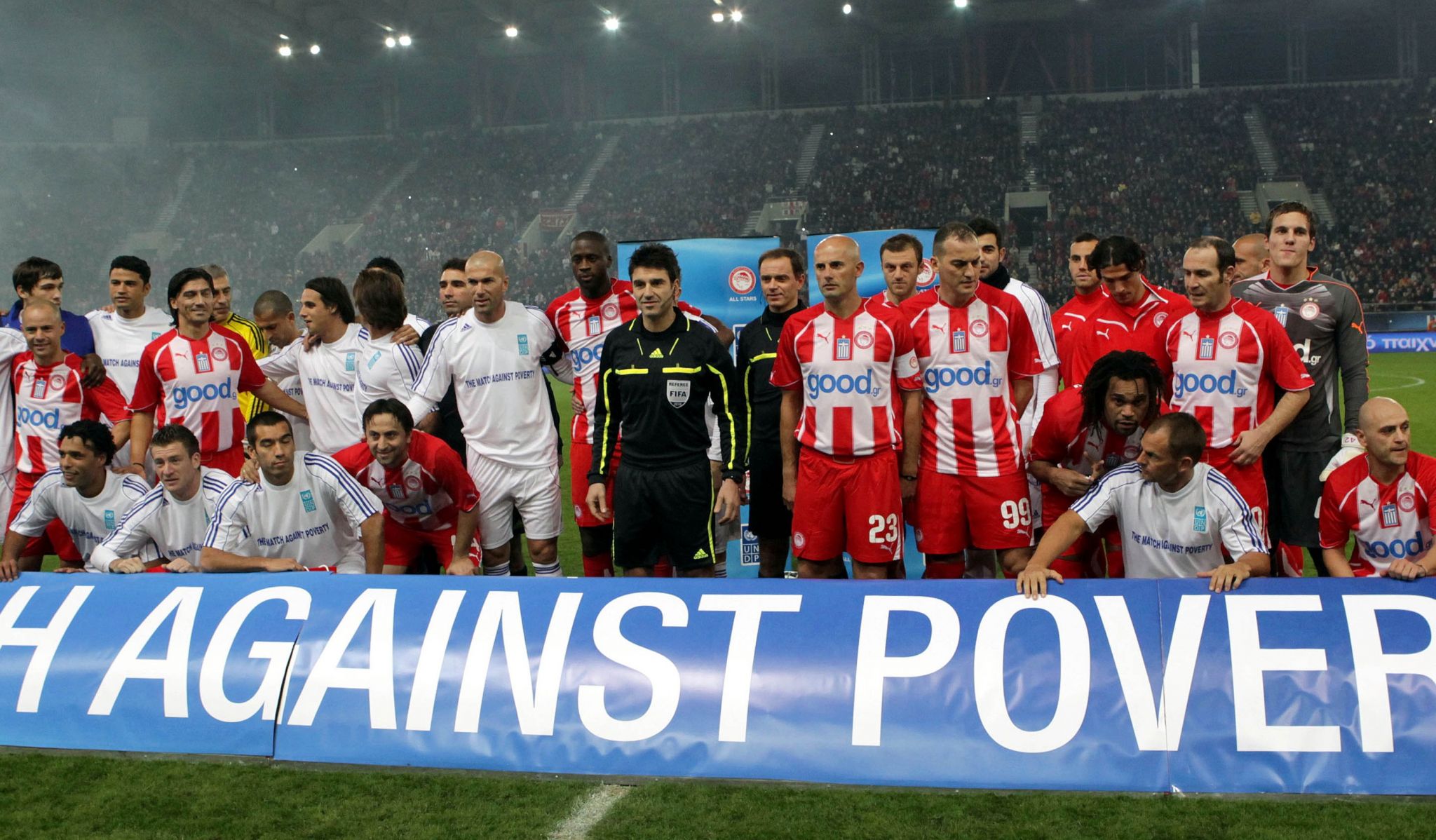 A Packed Stadium Supported Haiti and Pakistan